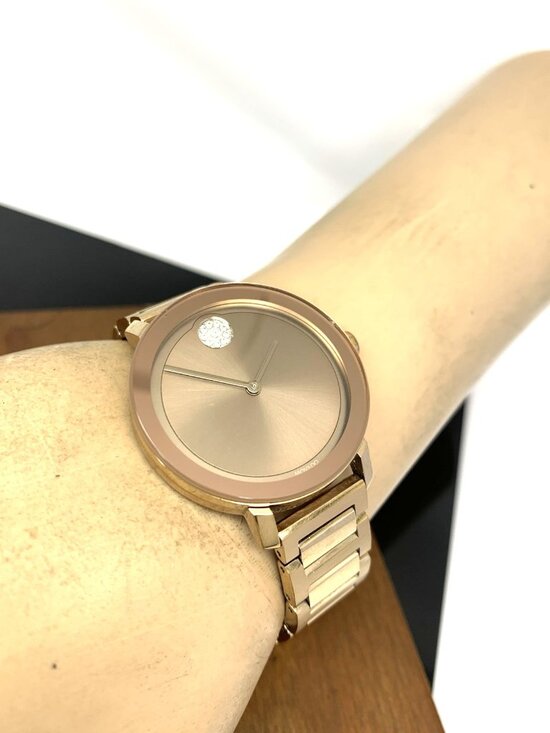 Movado Women\'s Watch 3601107 Bold Swiss Quartz Rose Gold Stainless Steel 34mm main image 10